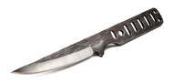 Emerson Knives Kwaiken Neck Knife,  Rough Finish 154CM Plain Edge Blade, Kydex Sheath