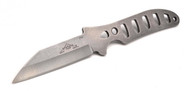 Emerson Knives Seax Neck Knife,  Rough Finish 154CM Plain Edge Blade, Kydex Sheath