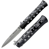 Cold Steel Ti-Lite 26B4 Folding Knife 4" S35VN Blade Black Aluminum Handle