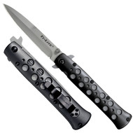 Cold Steel Ti-Lite 26B4 Folding Knife 4" S35VN Blade Black Aluminum Handle