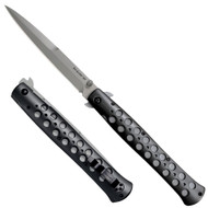 Cold Steel Ti-Lite 26B6 Folding Knife 6" S35VN Blade Black Aluminum Handle