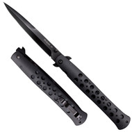 Cold Steel Ti-Lite 26C6 Folding Knife Black 6" S35VN Blade Black G-10 Handle
