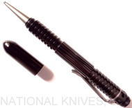 Rick Hinderer Knives Extreme Duty Ink Pen - Aluminum - Polished Black