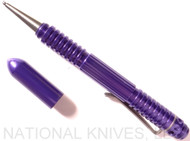 Rick Hinderer Knives Extreme Duty Ink Pen - Aluminum - Polished Purple