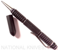 Rick Hinderer Knives Extreme Duty Ink Pen - Aluminum - Battled Black