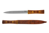 Condor Tool & Knife Tribal Roots Knife CTK1027-8.9HC 8.87" 1095 Blade - Sheath