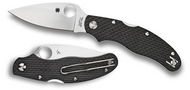 REFERENCE ONLY - Spyderco Caly 3 C113CFPE Folding Knife, 3" Plain Edge Blade, Carbon Fiber Handle