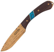 Condor Tool & Knife Blue River Wooden Knife Kit CTK2829-3.5-HI - Canvas Sheath