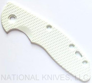 Rick Hinderer Knives Folding Knife G-10 Handle Scale for XM-18 - 3.5" - White