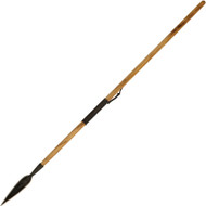 Condor Tool & Knife African Congo Spear CTK1018-10 1045 HC Steel Wood Handle