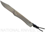 Tactile Knife Co Bexar Slipjoint Knife Stonewash 2.84" MagnaCut Blade Titanium H