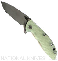Rick Hinderer Knives XM-18 Spanto Knife Working Finish 3.5" S45VN BTLBR L/S