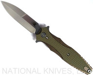 Rick Hinderer Knives Maximus Bayonet Grind Stonewash 20CV SW Bronze OD G-10