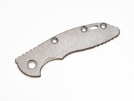 Rick Hinderer Knives SMOOTH Titanium Handle Scale - XM-18 - 3.0" -Working Finish