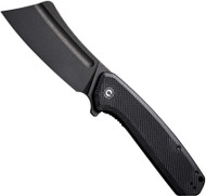 CIVIVI Bullmastiff Folding Knife C2006D Black Stonewash 9Cr18MoV Blade Black G10