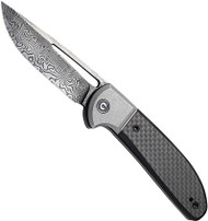 CIVIVI Trailblazer Slip Joint Knife C2018DS-1 Damascus Steel Blade Carbon Fiber