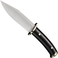 CIVIVI Teton Tickler Fixed Blade Knife C20072-1 Satin D2 Blade Black G10 -Sheath