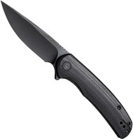 CIVIVI NOx Flipper Knife C2110C Black Stonewash Nitro-V Blade Black G-10