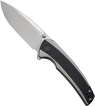 CIVIVI Teraxe Flipper Knife C20036-3 Bead Blast Nitro-V Steel Blade Black G-10