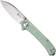 Sencut Scepter Folding Knife SA03C Stonewash 9Cr18MoV Steel Blade Natural G-10