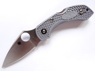 REFERENCE ONLY - Spyderco Dragonfly 2 Sprint Run C28FPGYE2 Super Blue Blade Gray