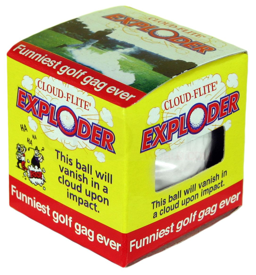 Exploding golf Ball foxspyoutlet