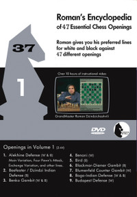 Roman's Lab 37: Encyclopedia of Chess Openings (Vol. 1) - Chess Opening Video DVD