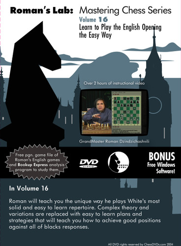 Roman's Lab 16: Play the English Opening the Easy Way - Chess Opening Video DVD