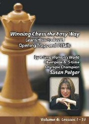 Susan Polgar: How to Avoid Opening Traps - Chess Opening Video DVD