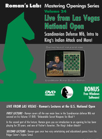 Roman's Lab 24: The Scandinavian with 2...Nf6 and More - Chess Opening Video DVD