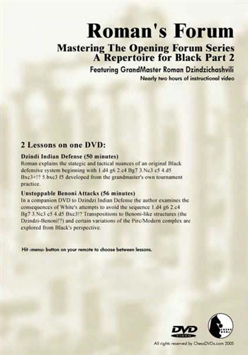 Roman's Forum 32: A Repertoire for Black (Part 2) - Chess Opening Video Download