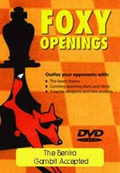 Foxy 12: The Benko Gambit Accepted - Chess Opening Video DVD