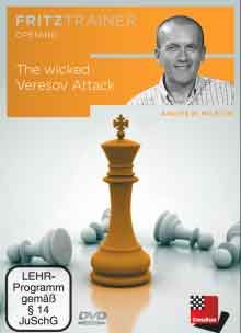 The Wicked Veresov Attack - Chess Opening Software on DVD