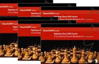 Dirty Tricks 1 & 2, Combat Chess 1 & 2, Secret Weapons 1 & 2 Chess DVDs