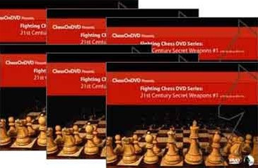 Dirty Tricks 1 & 2, Combat Chess 1 & 2, Secret Weapons 1 & 2 Chess DVDs