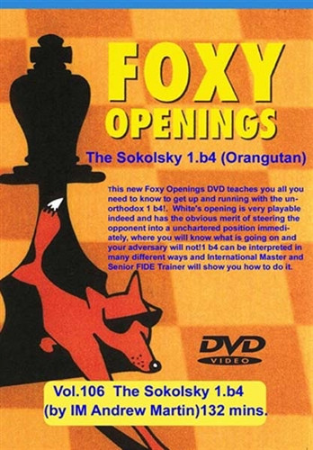 Foxy 106: The Sokolsky Opening with 1.b4 - Chess Opening Video Download
