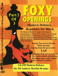 Foxy 109: The Modern Defense (Part 2) - Chess Opening Video DVD