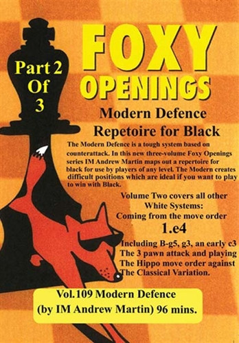 Foxy 109: The Modern Defense (Part 2) - Chess Opening Video Download