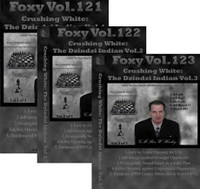 Foxy 121-123: Crushing White with the Dzindzi-Indian (3 DVDs) - Chess Opening Video DVD