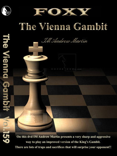 Foxy 159: The Vienna Gambit (1.e4 e5 2.Nc3 Nc6 3.f4) - Chess Opening Video DVD