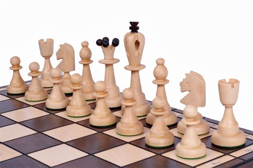 Wooden Chess King