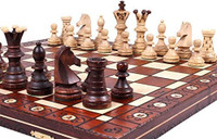 The Jarilo - Unique Wood Chess Set, Board & Storage hand crafted unique