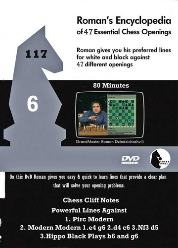 Roman's Lab 117: Encyclopedia of Chess Openings (Vol. 6) - Chess Opening Video DVD