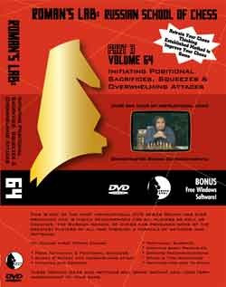 Roman's Chess Labs: Vol 64, Russian School of Chess, Part 3 DVD