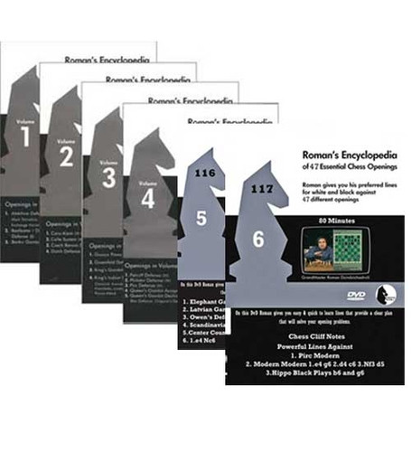 Roman's Encyclopedia of Chess Openings (6 DVDs) - Chess Opening Video DVD