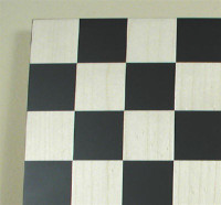 Black and Maple Chess Board 1.75" squares