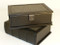 Black Vinyl Bookstyle Box, for up to 4" King