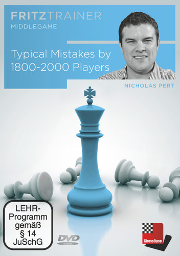Typical Mistakes by 1800-2000 Players Chess Training DVD