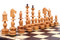 The Alcazar - Unique Wood Chess Set, Exotic Hand Craved Chess Pieces, Chess Board & Storage