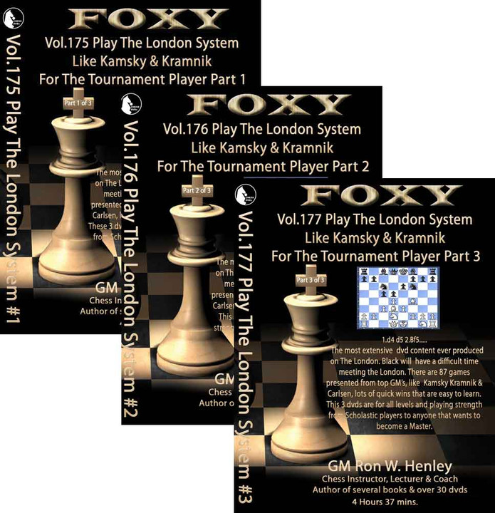 Foxy Better Chess Now Set of 4 DVDs
